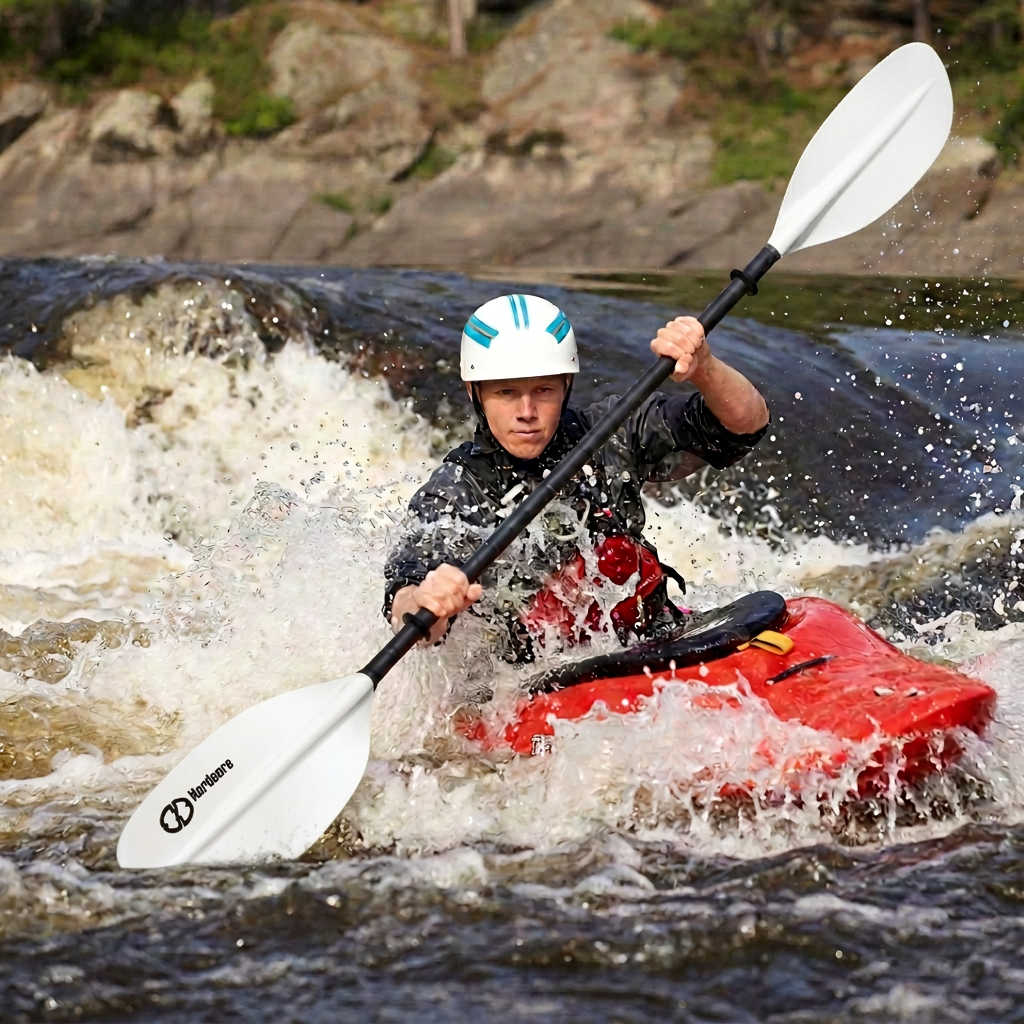 Kids Kayak Paddle for River Tubing and Water Adventures | Double-Sided Oars Ideal for Young Paddlers or on River Runs, Lakes, and Streams | Lightweight, Easy-to-Use