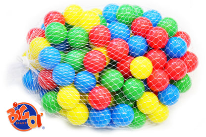Big Ol' Ball Toyz 5.5 cm Crush Soft Touch Ball Pit Balls Phalates Free