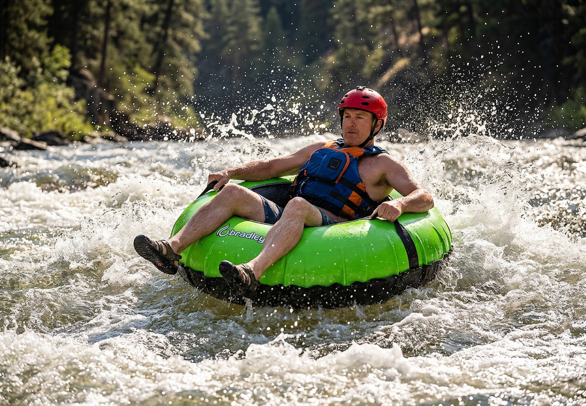 Bradley Heavy Duty River Tube With Cover | Commercial Grade