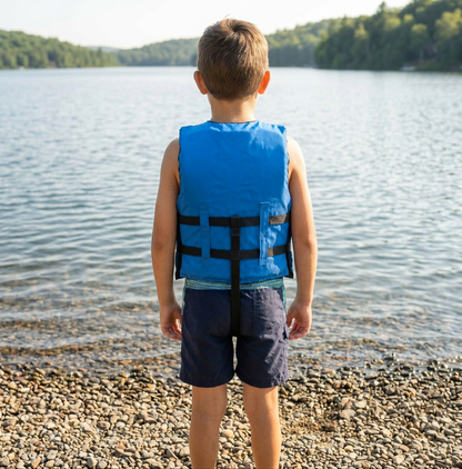 Hardcore life jacket paddle vest; Coast Guard approved Type III PFD life vest flotation device; Jet ski, wakeboard, kayak; Ideal extra life jacket for your pontoon boat w/ Leg Strap