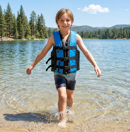 Hardcore Life Jacket Paddle Vest; Coast Guard Approved Type III PFD Life Vest Flotation Device; Jet ski, Wakeboard, Kayak; Ideal Extra Life Jacket for Your Pontoon Boat