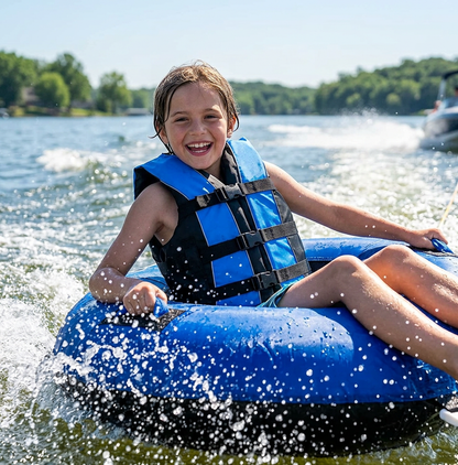 Hardcore Life Jacket Paddle Vest; Coast Guard Approved Type III PFD Life Vest Flotation Device; Jet ski, Wakeboard, Kayak; Ideal Extra Life Jacket for Your Pontoon Boat