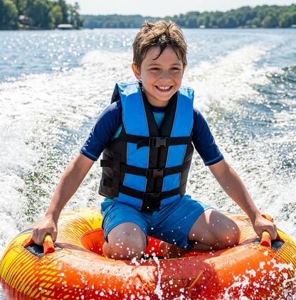 Hardcore Life Jacket Paddle Vest; Coast Guard Approved Type III PFD Life Vest Flotation Device; Jet ski, Wakeboard, Kayak; Ideal Extra Life Jacket for Your Pontoon Boat