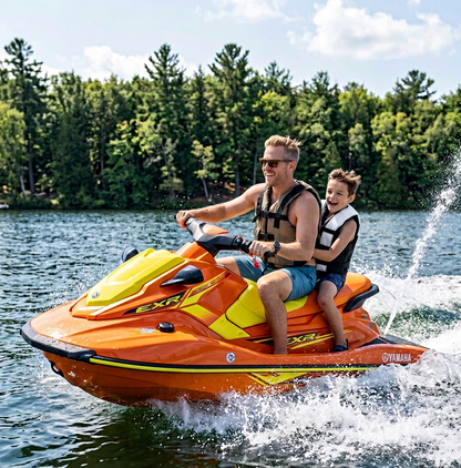 Hardcore Life Jacket Paddle Vest; Coast Guard Approved Type III PFD Life Vest Flotation Device; Jet ski, Wakeboard, Kayak; Ideal Extra Life Jacket for Your Pontoon Boat
