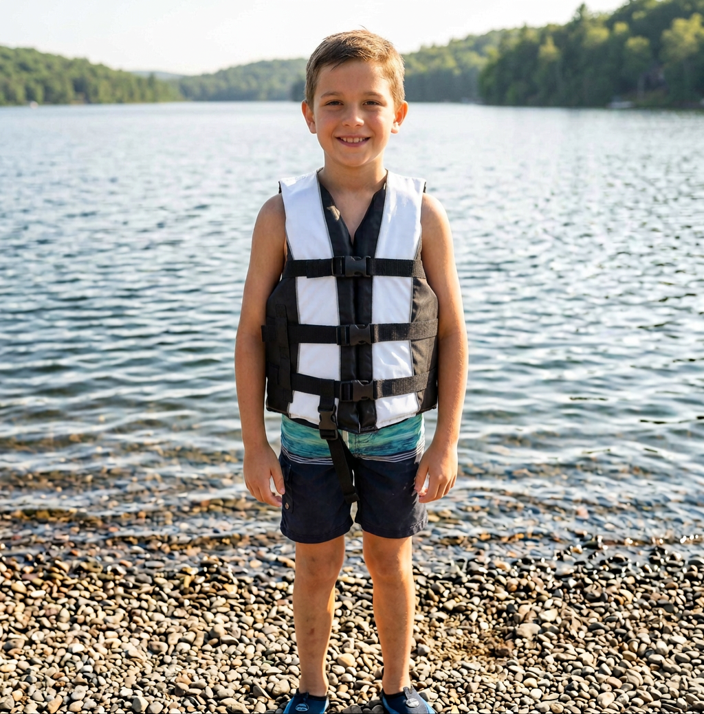 Hardcore life jacket paddle vest; Coast Guard approved Type III PFD life vest flotation device; Jet ski, wakeboard, kayak; Ideal extra life jacket for your pontoon boat w/ Leg Strap