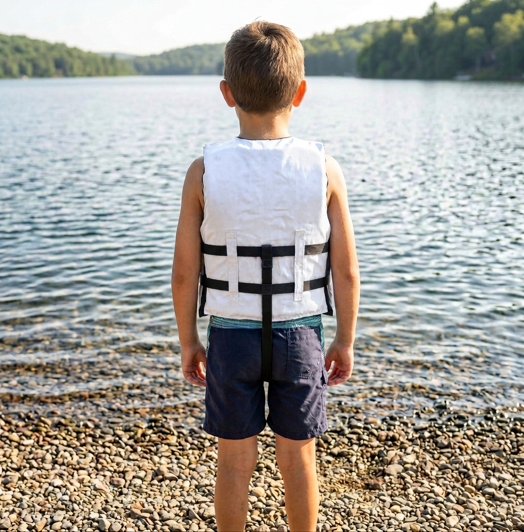 Hardcore life jacket paddle vest; Coast Guard approved Type III PFD life vest flotation device; Jet ski, wakeboard, kayak; Ideal extra life jacket for your pontoon boat w/ Leg Strap