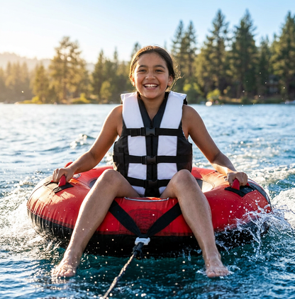 Hardcore Life Jacket Paddle Vest; Coast Guard Approved Type III PFD Life Vest Flotation Device; Jet ski, Wakeboard, Kayak; Ideal Extra Life Jacket for Your Pontoon Boat