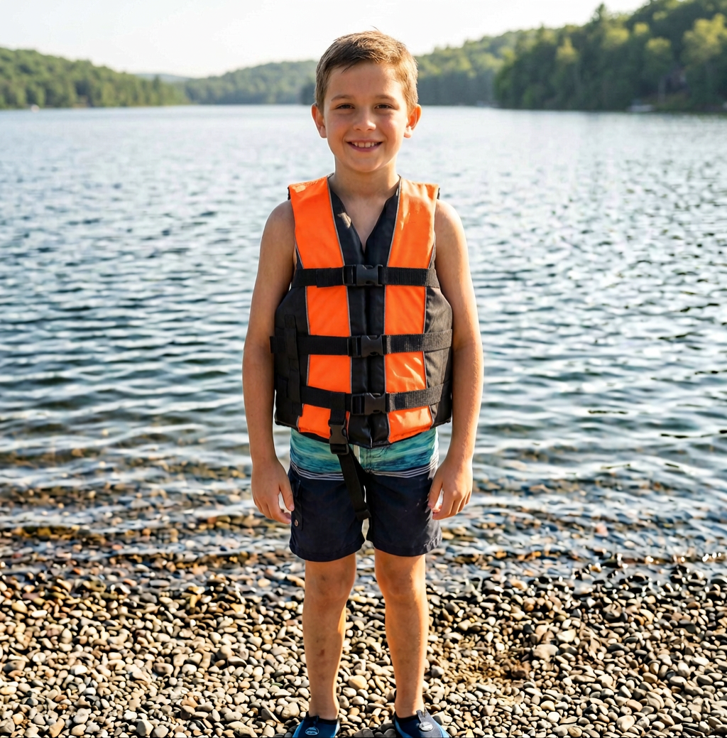Hardcore life jacket paddle vest; Coast Guard approved Type III PFD life vest flotation device; Jet ski, wakeboard, kayak; Ideal extra life jacket for your pontoon boat w/ Leg Strap