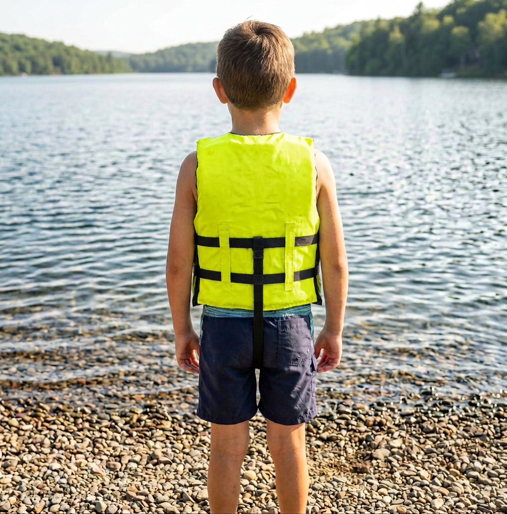Hardcore life jacket paddle vest; Coast Guard approved Type III PFD life vest flotation device; Jet ski, wakeboard, kayak; Ideal extra life jacket for your pontoon boat w/ Leg Strap