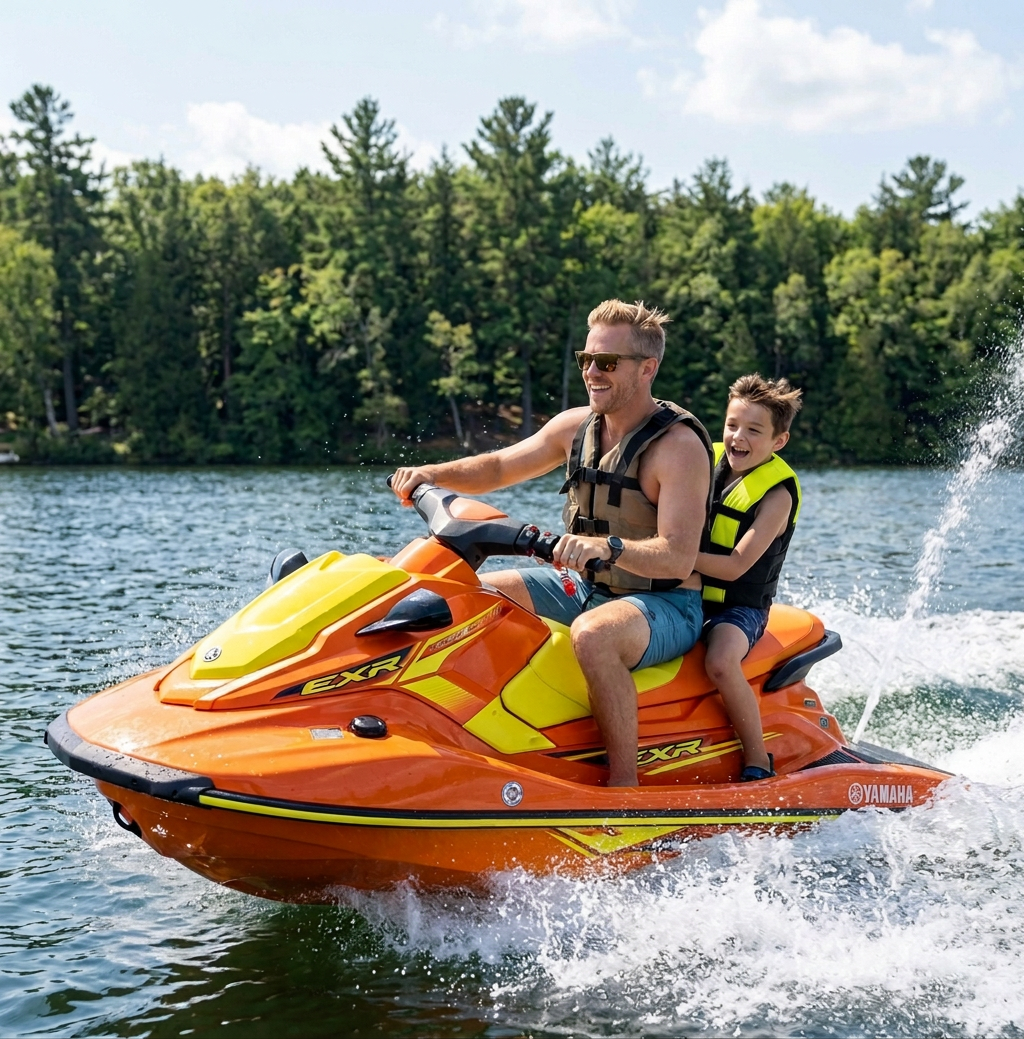 Hardcore life jacket paddle vest; Coast Guard approved Type III PFD life vest flotation device; Jet ski, wakeboard, kayak; Ideal extra life jacket for your pontoon boat w/ Leg Strap
