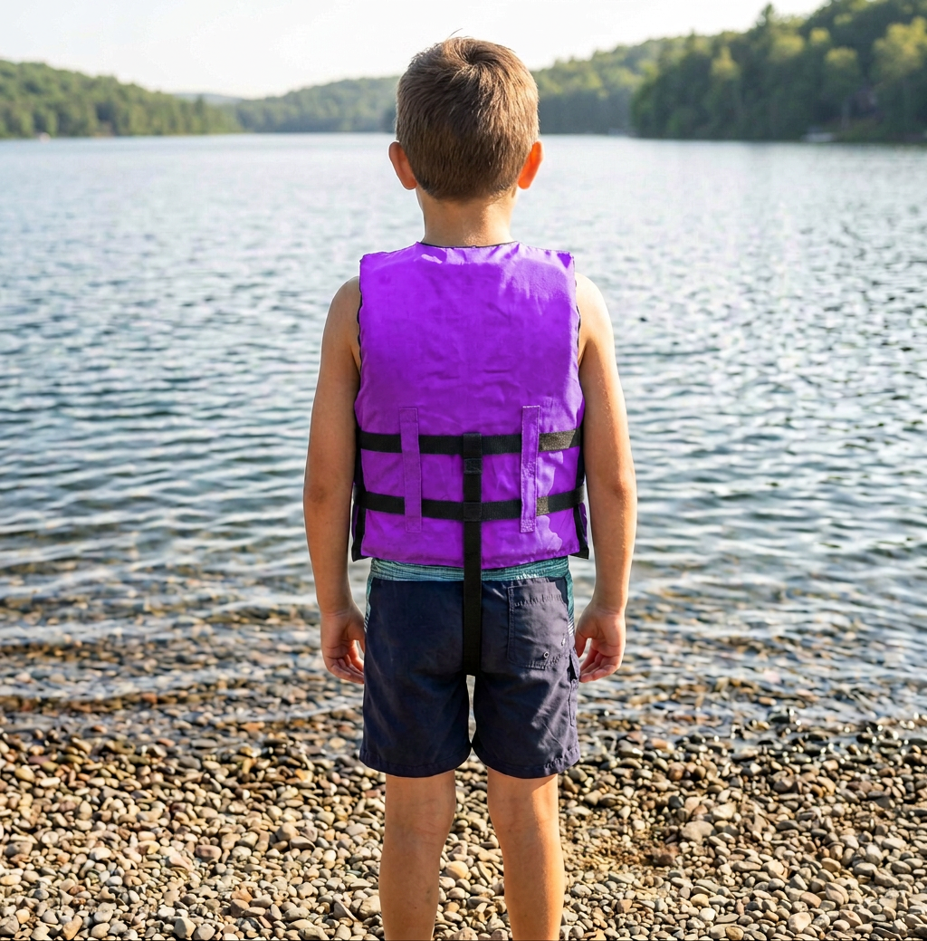 Hardcore life jacket paddle vest; Coast Guard approved Type III PFD life vest flotation device; Jet ski, wakeboard, kayak; Ideal extra life jacket for your pontoon boat w/ Leg Strap