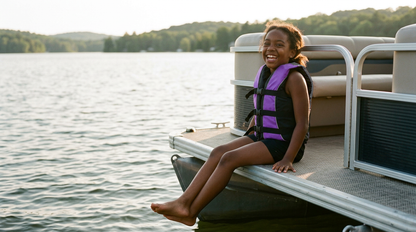 Hardcore Life Jacket Paddle Vest; Coast Guard Approved Type III PFD Life Vest Flotation Device; Jet ski, Wakeboard, Kayak; Ideal Extra Life Jacket for Your Pontoon Boat