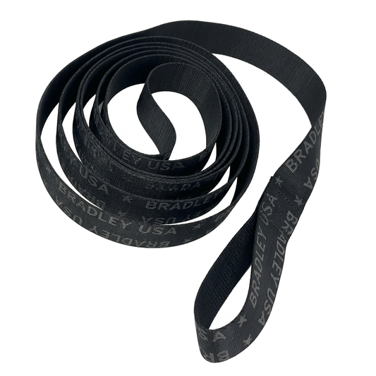 Bradley Heavy Duty Tow Leash for Snow Tubes – Made in USA, Durable Nylon Webbing with 6300 lb Torque Capacity – Fits Most Tubes with Tow Loops, Ideal for Slope Towing