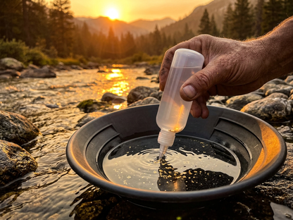 Sluice Fox 4 oz Snifter Bottle for Gold Panning