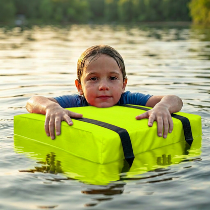Bradley Type IV Boat Cushion USCG Approved Throwable Flotation Device; Coast Guard approved throw preserver with foam cushion; throwable boat seat safety device