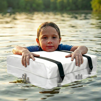 Bradley Type IV Boat Cushion USCG Approved Throwable Flotation Device; Coast Guard approved throw preserver with foam cushion; throwable boat seat safety device