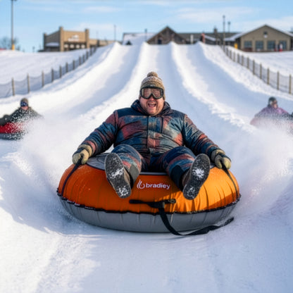 Bradley Heavy-Duty Deluxe Snow Tube with Reinforced Cover