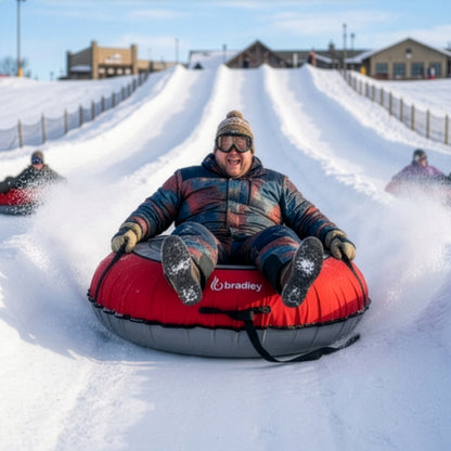 Bradley Heavy-Duty Deluxe Snow Tube with Reinforced Cover