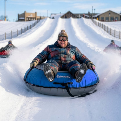 Bradley Heavy-Duty Deluxe Snow Tube with Reinforced Cover