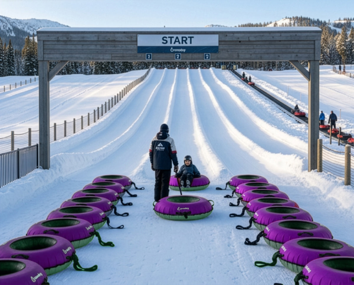 Bradley Heavy-Duty Snow Tube with Reinforced Cover