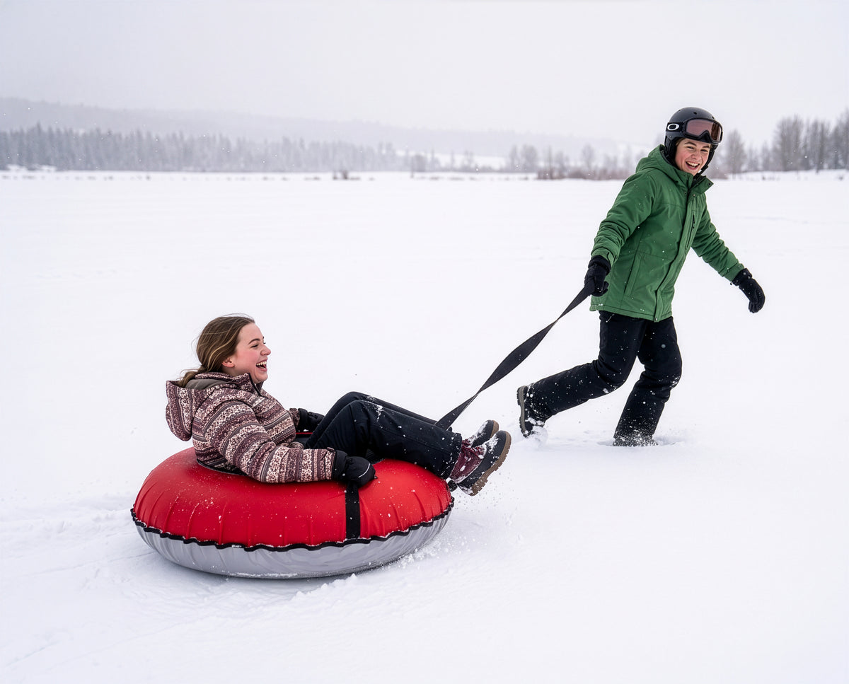 Bradley Heavy-Duty Deluxe Snow Tube with Reinforced Cover