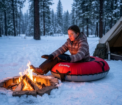 Bradley Heavy-Duty Deluxe Snow Tube with Reinforced Cover