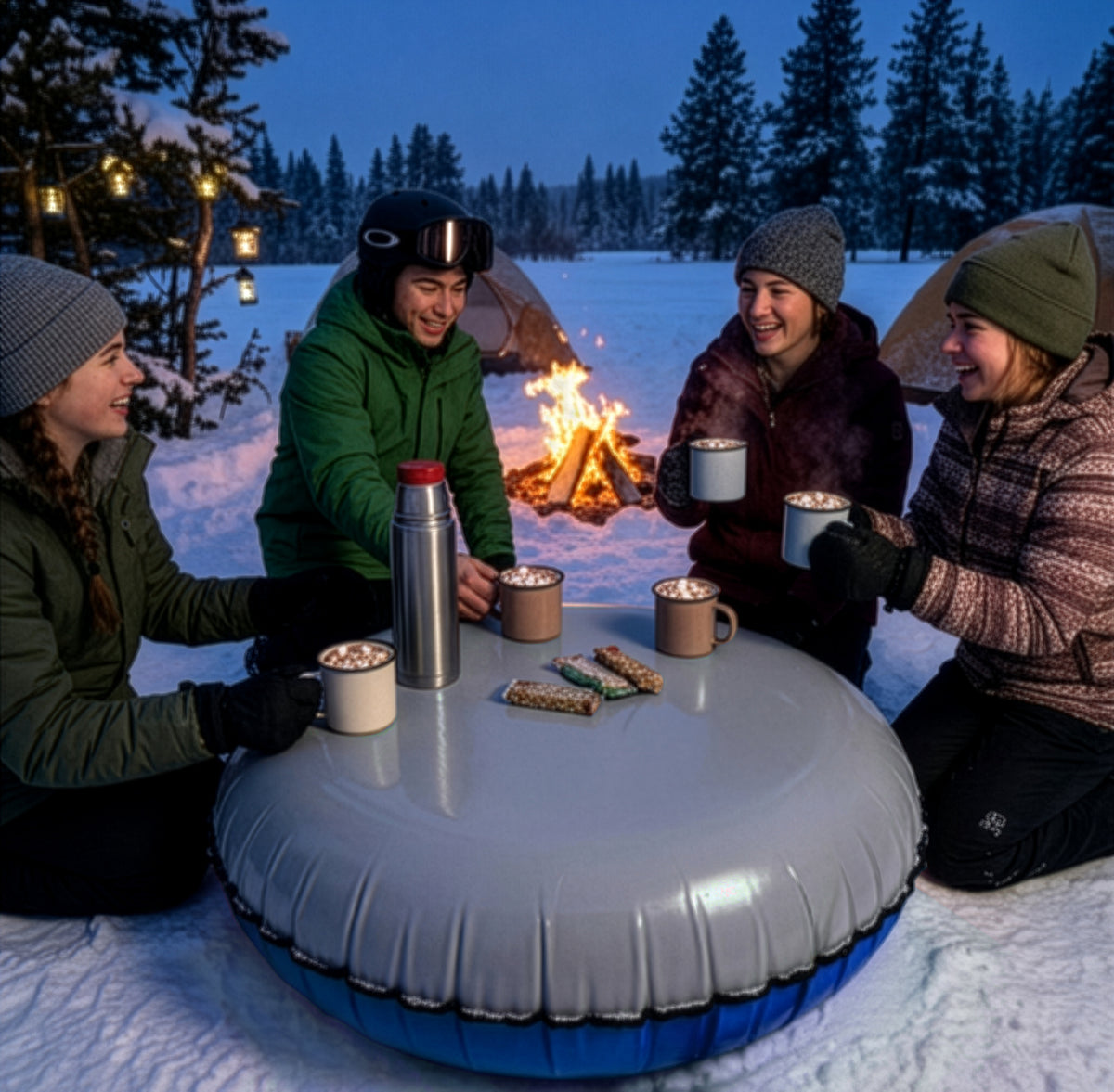 Bradley Heavy-Duty Snow Tube with Reinforced Cover