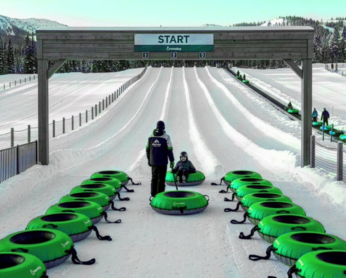 Bradley Heavy-Duty Snow Tube with Reinforced Cover