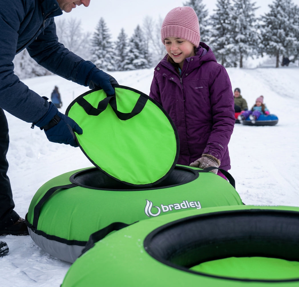 Bradley Heavy-Duty Deluxe Snow Tube with Reinforced Cover
