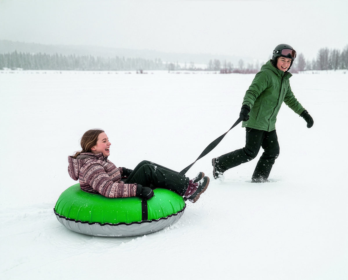 Bradley Heavy-Duty Deluxe Snow Tube with Reinforced Cover