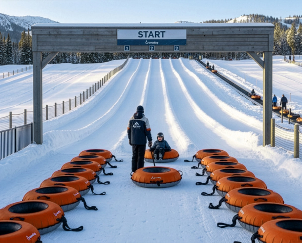 Bradley Heavy-Duty Snow Tube with Reinforced Cover