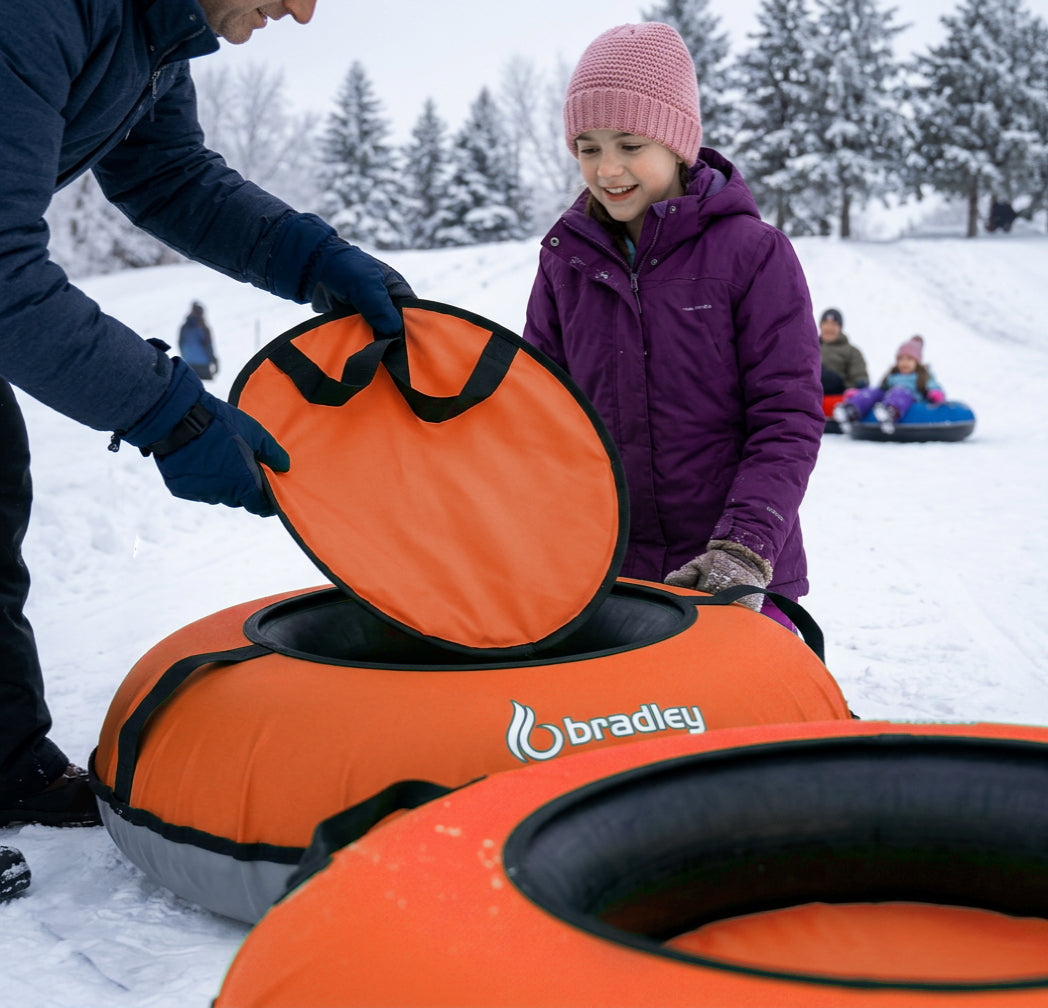 Bradley Heavy-Duty Deluxe Snow Tube with Reinforced Cover