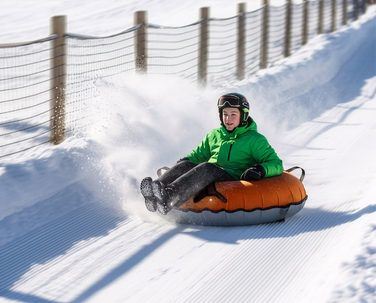 Bradley Heavy-Duty Deluxe Snow Tube with Reinforced Cover