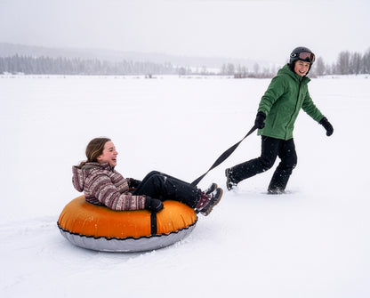 Bradley Heavy-Duty Deluxe Snow Tube with Reinforced Cover