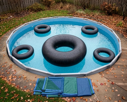Bradley Heavy Duty Butyl Rubber Inner Tubes – Inflatable Tubes for Snow Sledding, River Floating, Pool Closing, and Whitewater Adventures