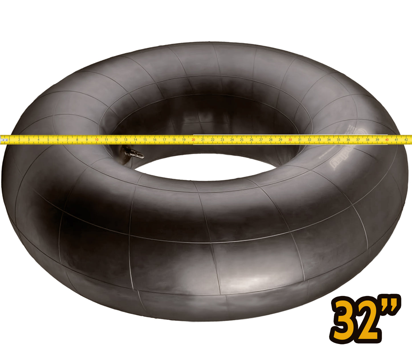 Bradley Heavy Duty Butyl Rubber Inner Tubes – Inflatable Tubes for Snow Sledding, River Floating, Pool Closing, and Whitewater Adventures