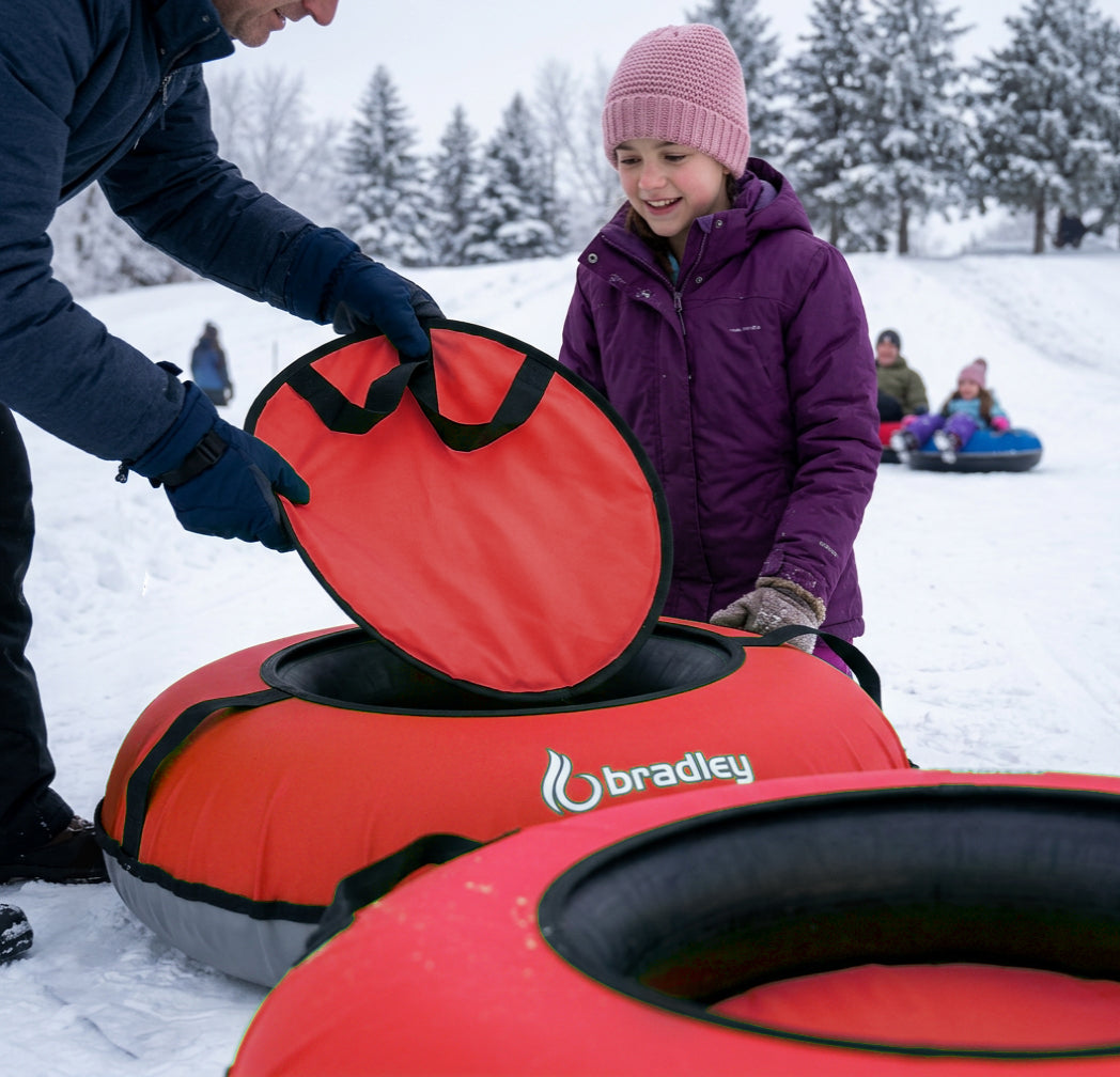 Bradley Heavy-Duty Deluxe Snow Tube with Reinforced Cover