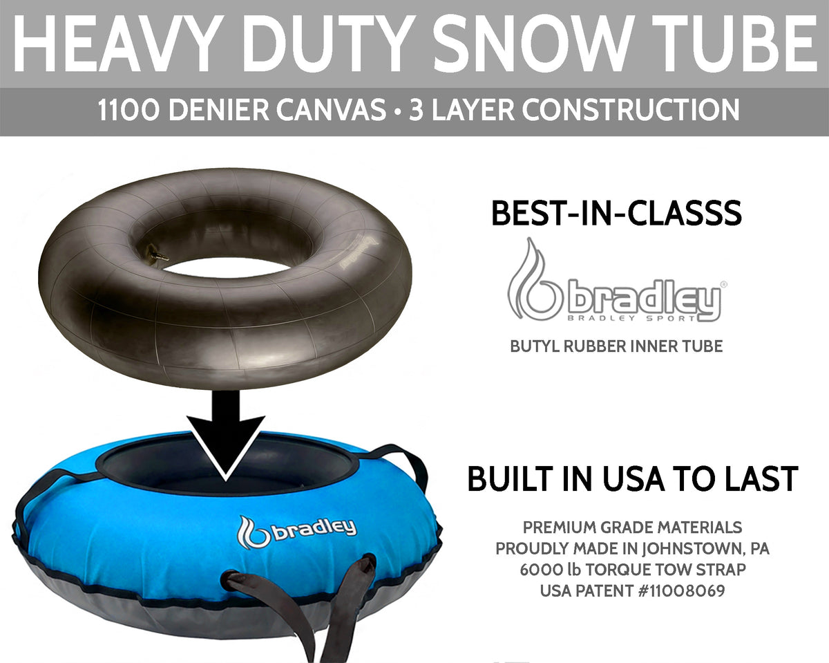 Bradley Heavy-Duty Snow Tube with Reinforced Cover