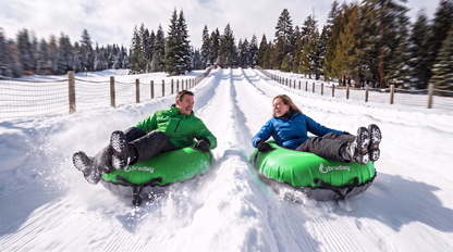 Bradley Heavy-Duty Deluxe Snow Tube with Reinforced Cover