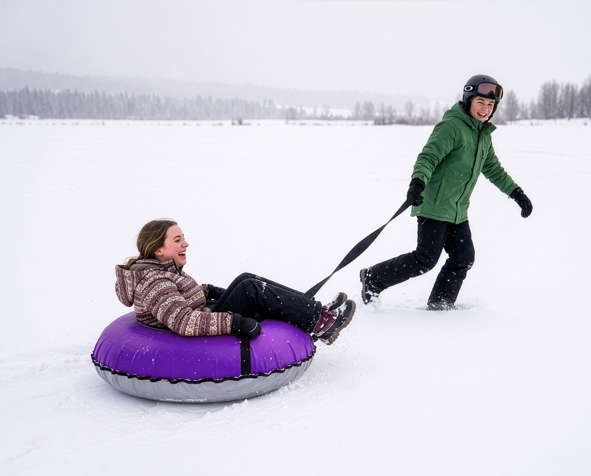 Bradley Heavy-Duty Deluxe Snow Tube with Reinforced Cover