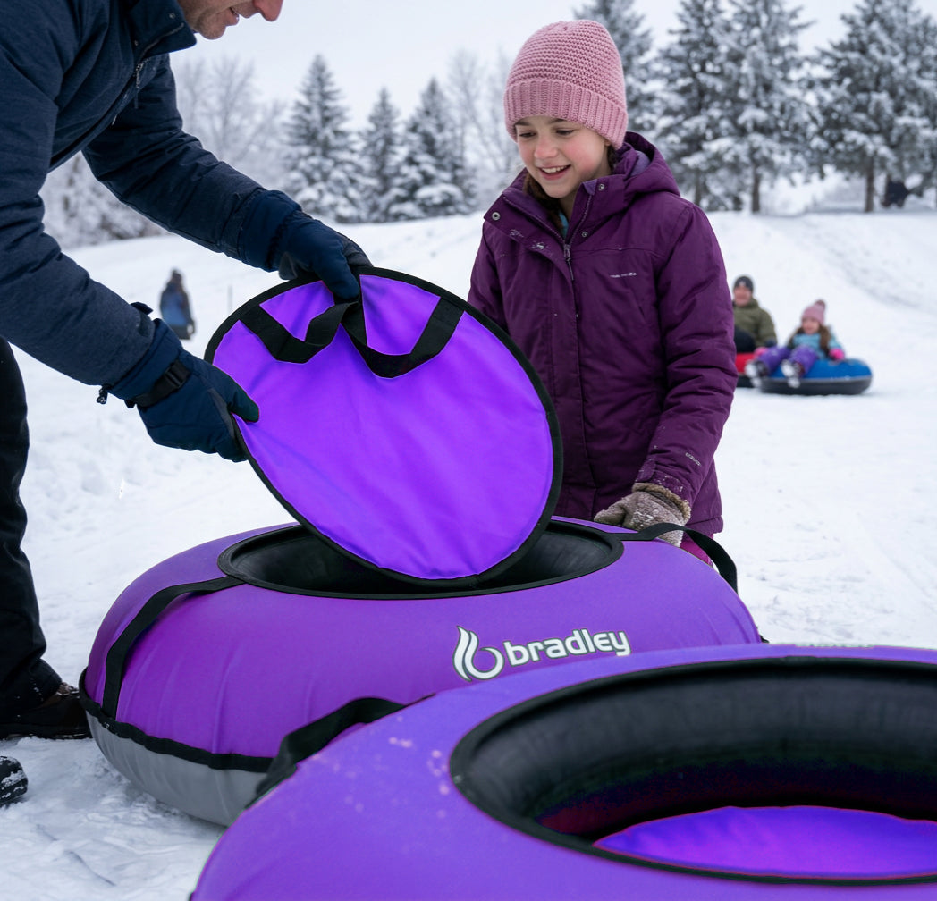 Bradley Heavy-Duty Deluxe Snow Tube with Reinforced Cover