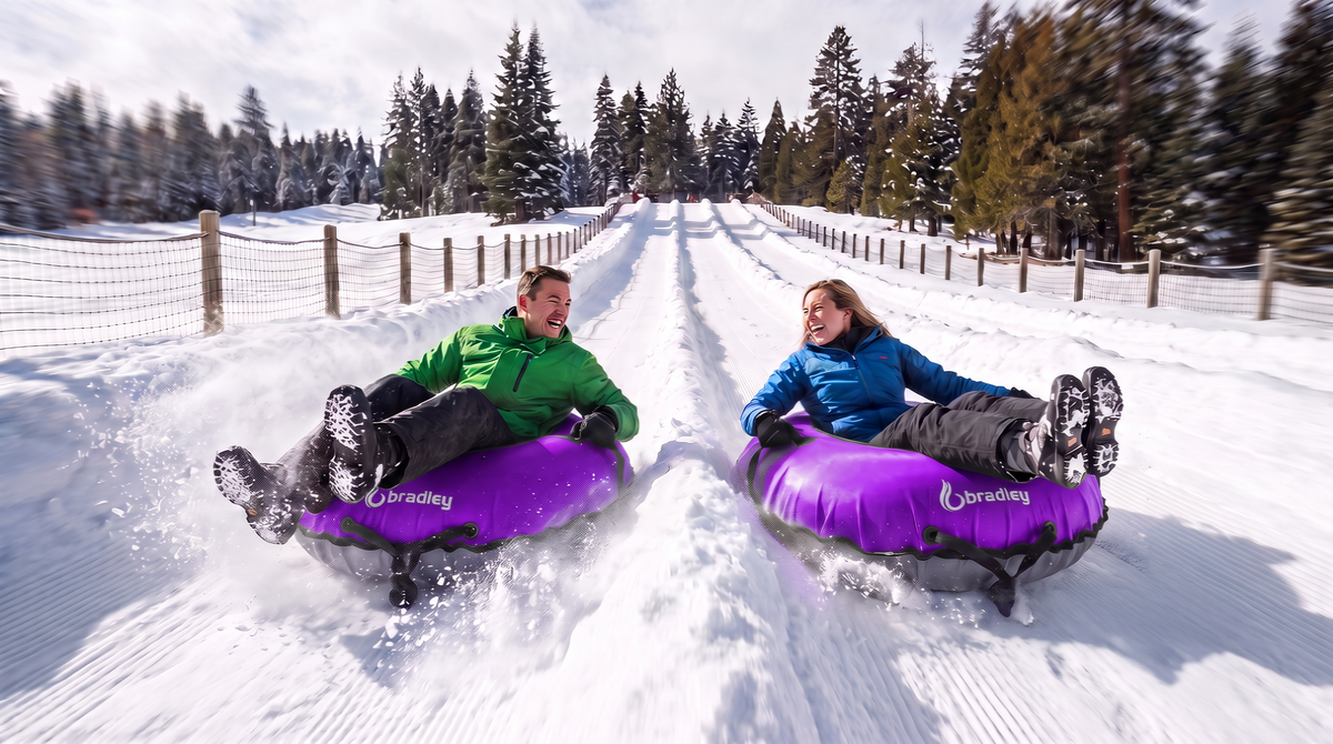 Bradley Heavy-Duty Deluxe Snow Tube with Reinforced Cover