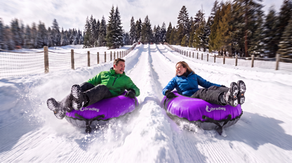 Bradley Heavy-Duty Deluxe Snow Tube with Reinforced Cover