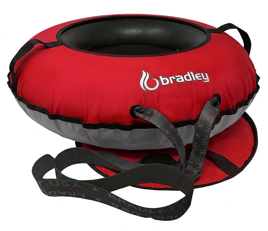 Ultimate Deluxe Towable Snow Tube Sled with Heavy Duty Cover