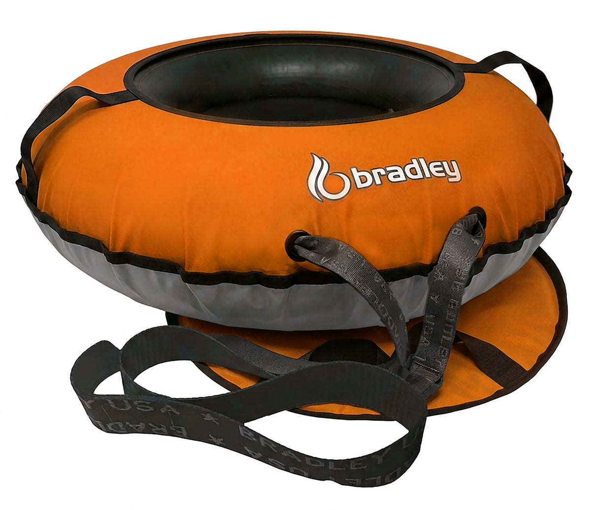 Ultimate Deluxe Towable Snow Tube Sled with Heavy Duty Cover