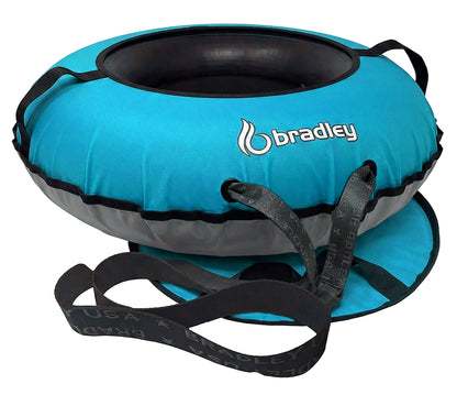 Ultimate Deluxe Towable Snow Tube Sled with Heavy Duty Cover