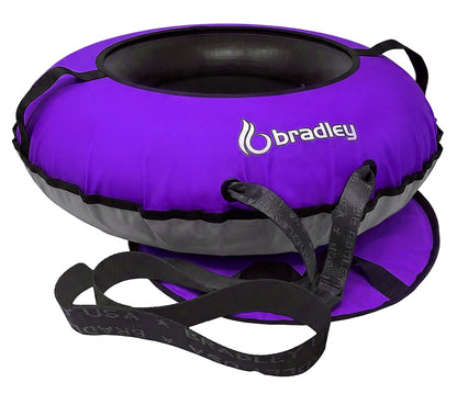 Ultimate Deluxe Towable Snow Tube Sled with Heavy Duty Cover