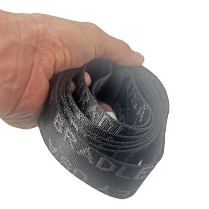 Bradley Heavy Duty Tow Leash for Snow Tubes – Made in USA, Durable Nylon Webbing with 6300 lb Torque Capacity – Fits Most Tubes with Tow Loops, Ideal for Slope Towing