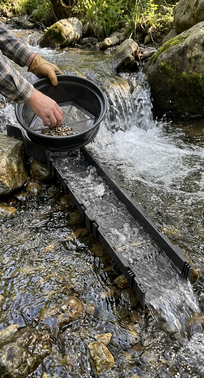 Sluice Fox Expandable Portable Sluice Box