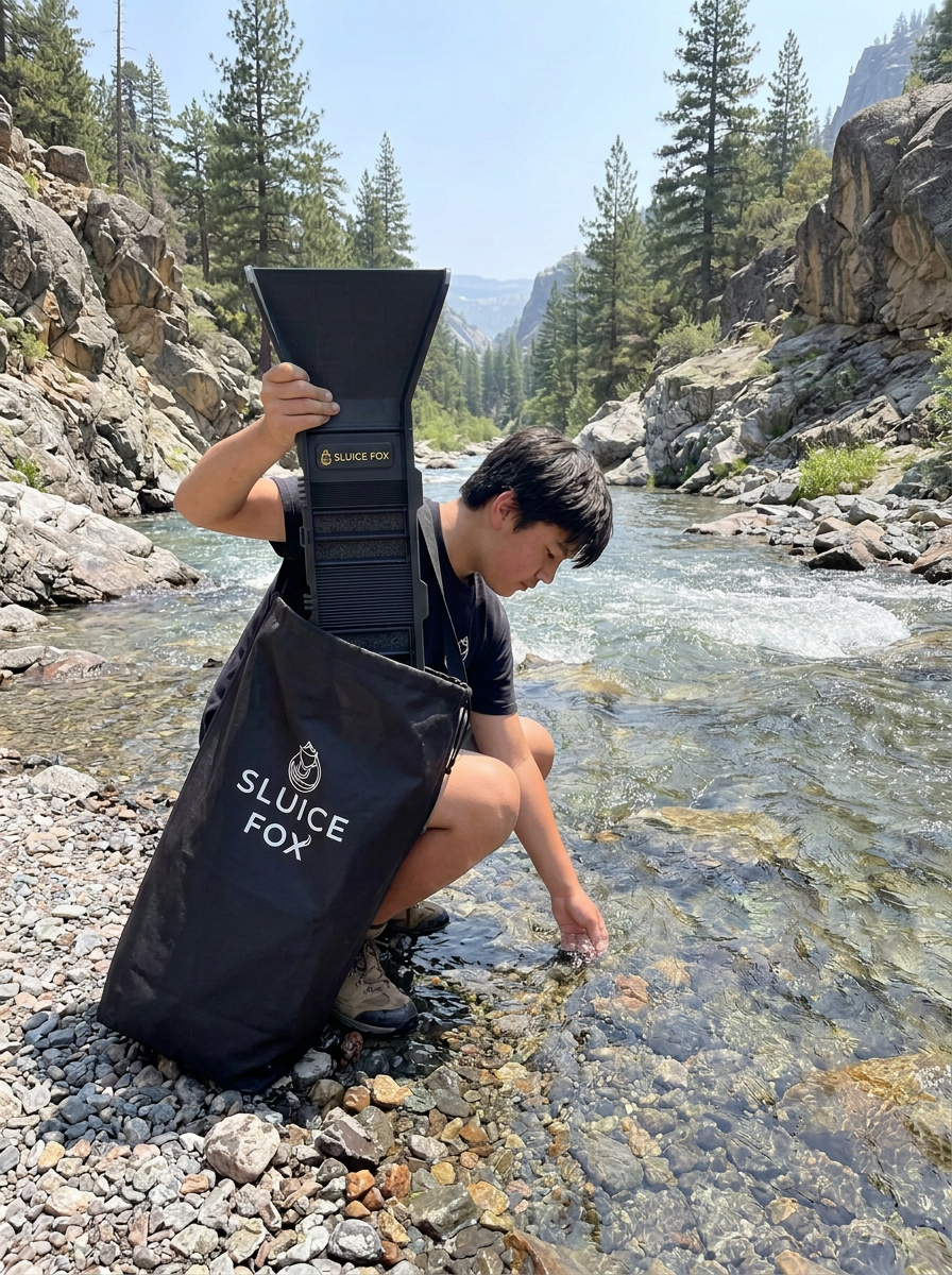 Sluice Fox Expandable Portable Sluice Box